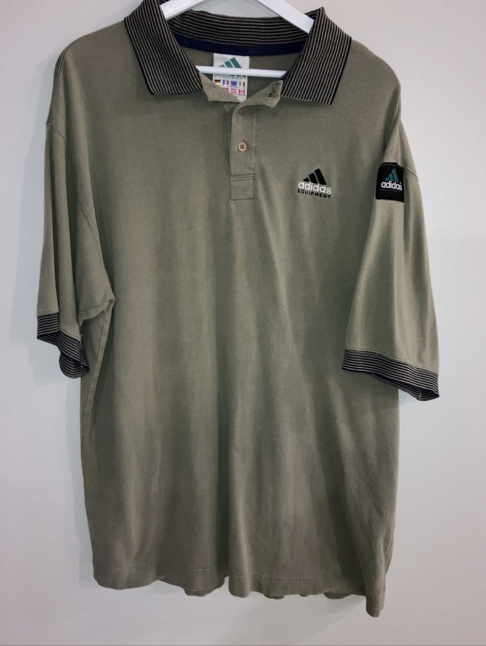 Vintage Adidas Equipment Polo (Early 1990s)